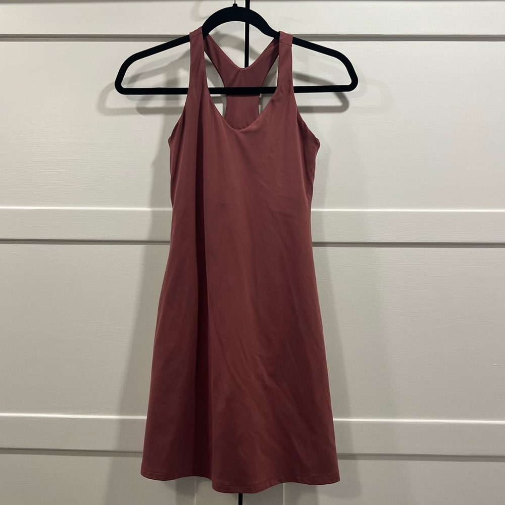 girlfriend collective Lola V-Neck Exercise Dress